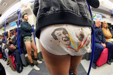 No Trousers On The Tube Day Mirror Online
