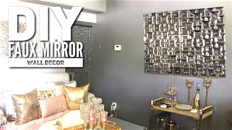 diy dollar tree faux mirror zgallerie inspired home