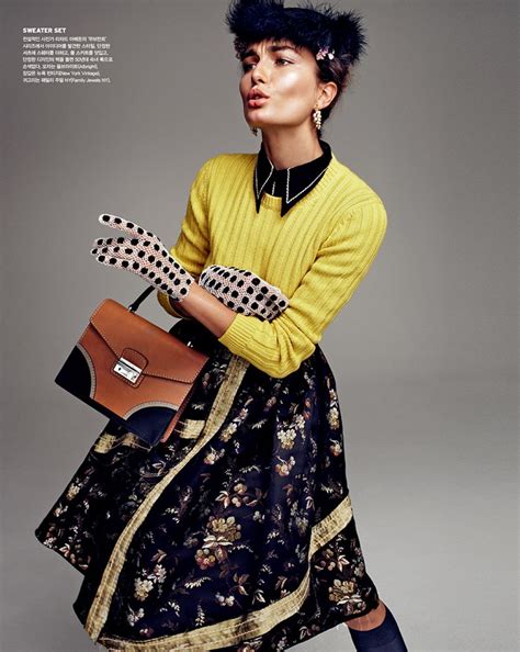 andreea diaconu editorial fashion vogue korea fashion