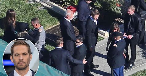 Paul Walker S Funeral Tearful Guests Say Goodbye To The