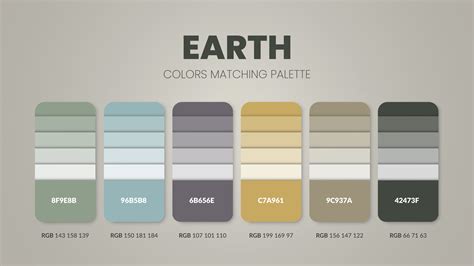earth tone colour schemes ideas  color swatch template  rgb  hex