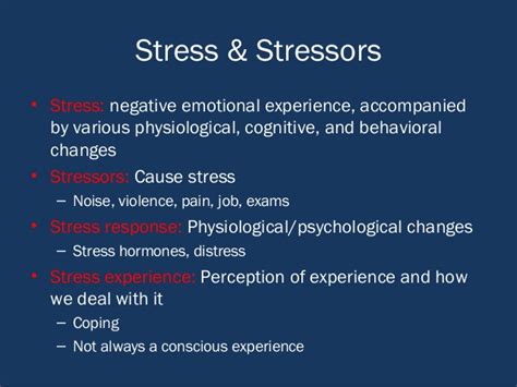 health psychology stress