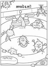 Coloring Bacteria Pages Getdrawings Getcolorings Pa sketch template