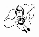 Incredibles Indestructibles Indestructible Coloriages Pixar Unglaublichen Héro Imprimer Merveilleux Inspirant Ligne Malvorlagen Colorat sketch template