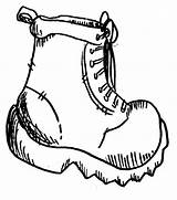 Clipart Boots Boot Clip Camp Hiking Camping Work Cliparts Outline Shoes Measles Baby Cowboy Library Booties Bootcamp Bootie Snow Rain sketch template