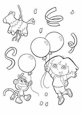 cartoons coloring pages october