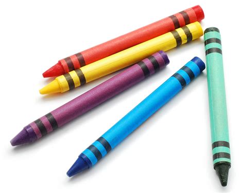 commercial quality crayons  home craft cue