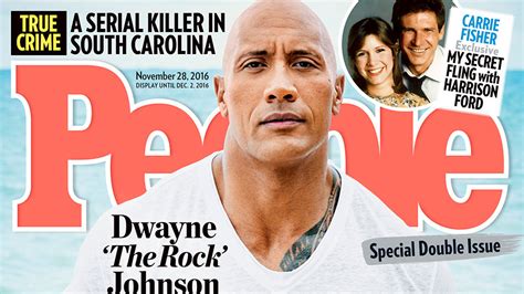 Dwayne Johnson A K A The Rock Is People’s Sexiest Man Alive The