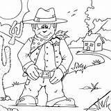 Western Cowboy Colouring Coloring Pages Printable West Wild Cowboys Printables Print Theme Kids Kleurplaten Sheets Rodeo Town Color Getcolorings Callie sketch template