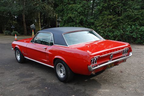 sold cali  ford mustang coupe red auto  oakwood classics