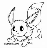 Coloring Pokemon Eevee Pages Evolutions Comments sketch template