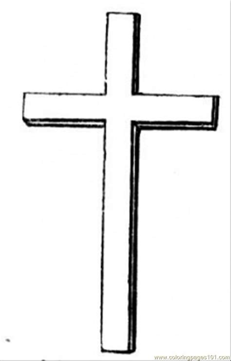 coloring pages christian cross  religions  printable