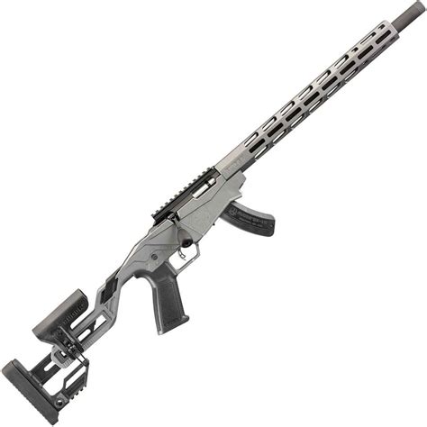 ruger precision rimfire tactical gray bolt action rifle  long rifle sportsmans warehouse