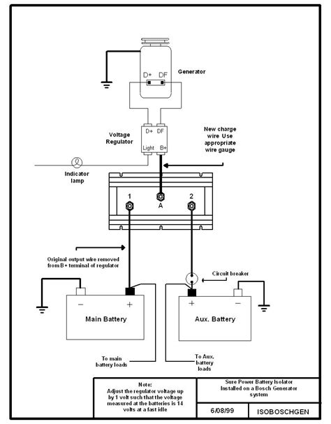 multi battery isolator wiring diagram wiring diagram pictures