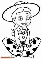 Coloring Pages Jessie Toy Story Clipart Jesse Drawing Comments Library Coloringhome Channel Disney sketch template