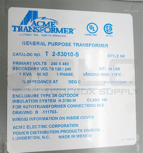 acme transformer    dry type distribution transformer read plc toolbox supply
