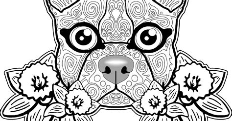 dog mandala coloring page animal mandala coloring pages