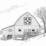 Barns Barn Coloring Pages Adult Pencil Drawing Appalachian Drawings Old Painting Quilts Bing Quilt Patterns Choose Board Wv Ohio Farm sketch template