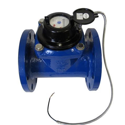 totalizing water meter  pulse output flanged