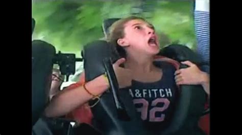 Funny Reaction On Roller Coaster 2 Youtube