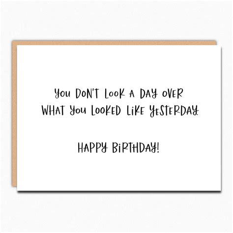 funny birthday card coworker friend birthday card sarcastic birthday