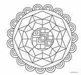 Geometric Coloring Pages Print Printable Kids sketch template
