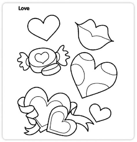 printable valentines day coloring pages  kids mom wife busy