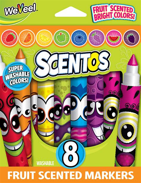 markers scentos  pack schylling toys