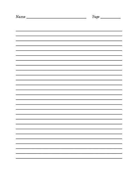 printable blank lined handwriting paper lined blank paper blanks assorted writing lines