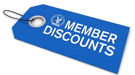 dga launches members discount program