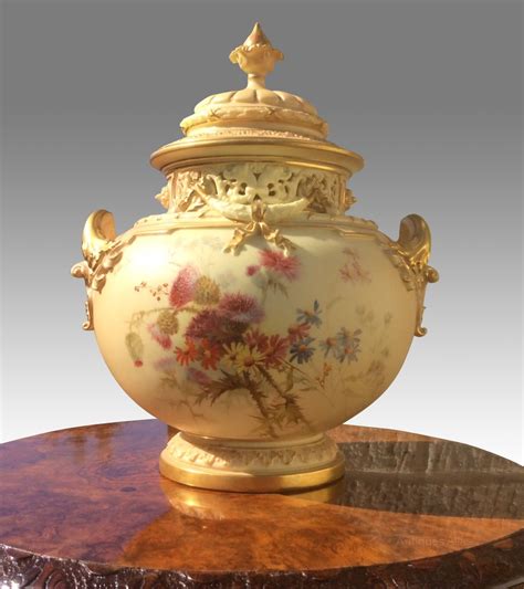 antiques atlas magnificent large royal worcester antique bow urn
