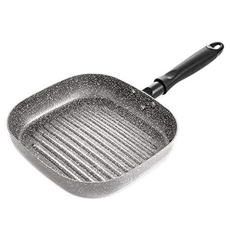 premium  stick griddle pan steak striped frying pan lightweight