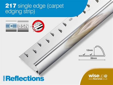 single edge carpet edging strip floorwise