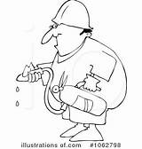 Extinguisher Fire Clipart Illustration Drawing Djart Royalty Getdrawings Outlined Worker Vector Using sketch template