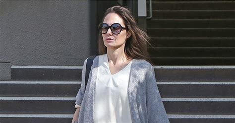 Angelina Jolie S White Summer Dress Popsugar Fashion