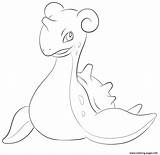 Lapras Coloring Pokemon Pages Draw Printable Info Color Print Easy Drawing Colouring Designg sketch template
