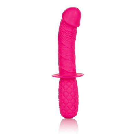 Silicone Grip Thruster Pink G Spot Dildo On Literotica