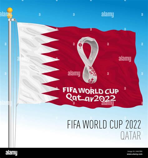 doha qatar november december 2022 qatar 2022 world cup logo in the