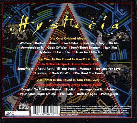 def leppard hysteria  anniversary edition deluxe edition cd opusa