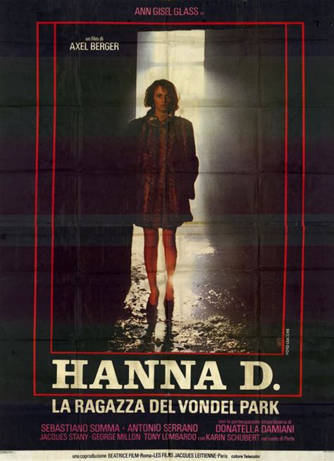 Hanna D The Girl From Vondel Park The Grindhouse Cinema Database