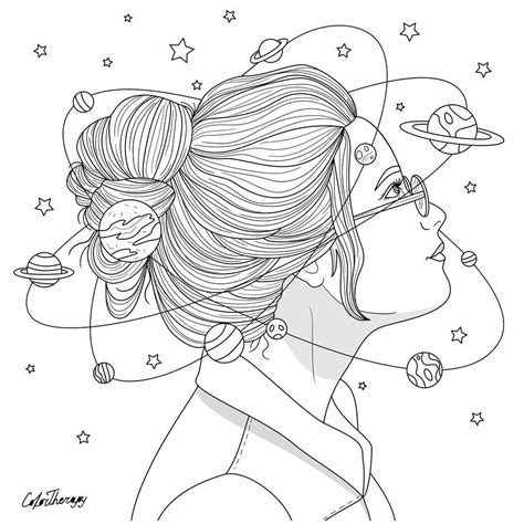 aesthetic coloring pages  print