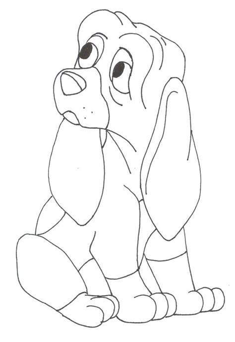 fox   hound coloring page coloring home