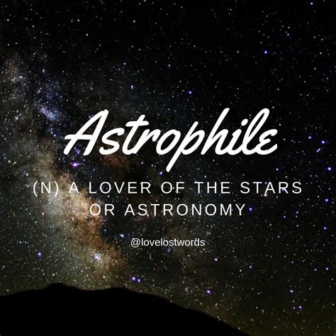following on from selenophile last week we have another word to do with the night skies an