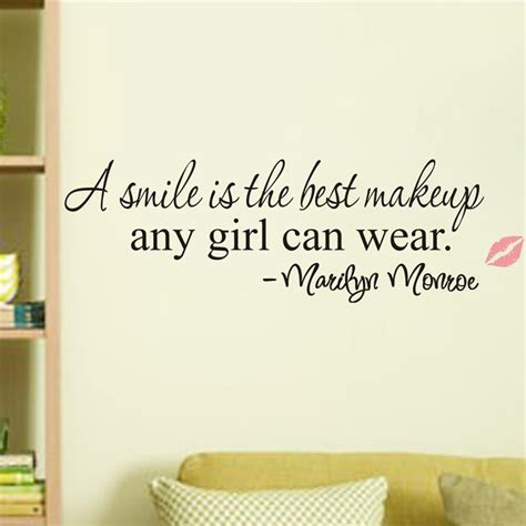 un sourire est le meilleur maquillage marilyn monroe citation