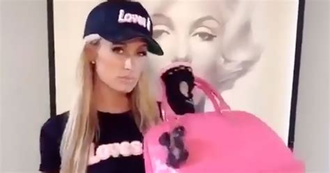 Paris Hilton Lifts Louis Vuitton Bags As Weights Watch