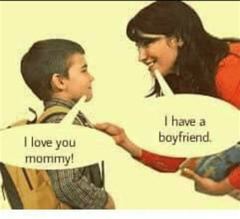 dank meme of son telling mom he loves her and she says she has a