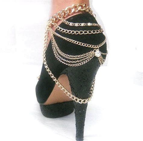 heel chain heels ankle heels ankle chain