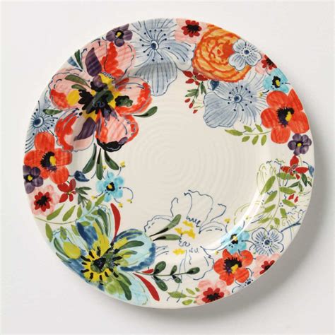 wall flowers decorative plates   dining room swoon worthy