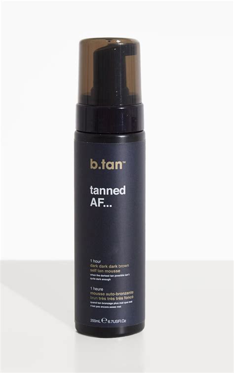 btan tanned af  tan mousse beauty prettylittlething