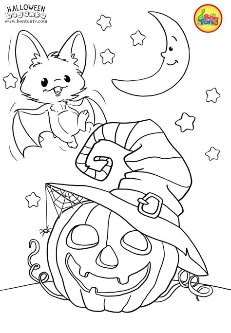 cute printable halloween coloring pages
